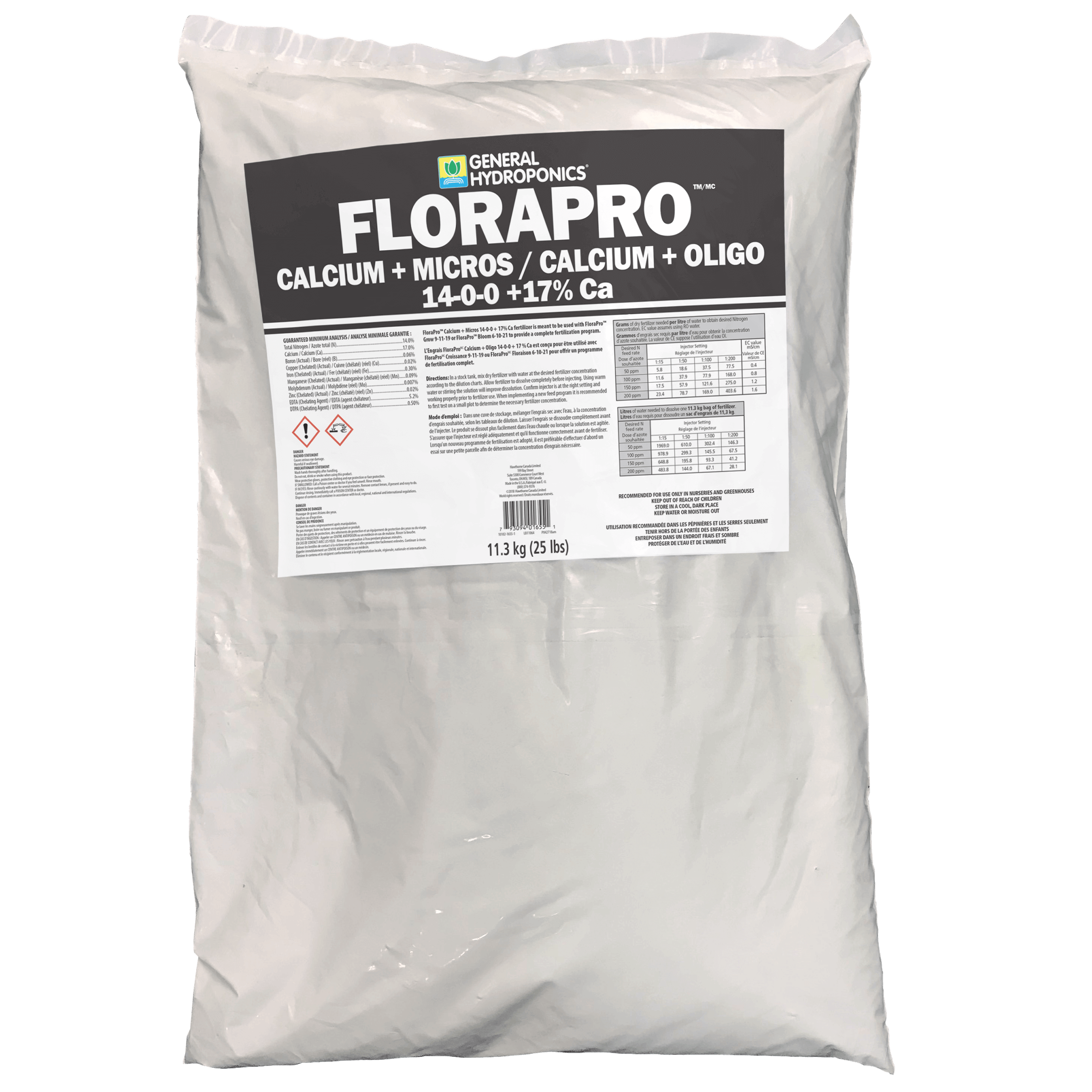 Florapro Calcium Micros General Hydroponics